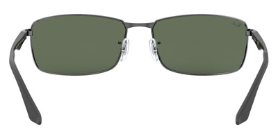 Ray-Ban® N/A RB3498 RB3498 002/71 64 - Black with Dark Green lenses Sunglasses