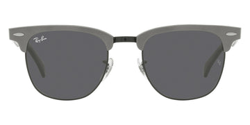 Ray-Ban® Clubmaster Aluminum RB3507 RB3507 9247B1 51 - Brushed Grafite on Black with Dark Gray lenses Sunglasses