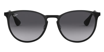 Ray-Ban® Erika Metal RB3539 RB3539 002/8G 54 - Black with Light Gray Gradient Dark Gray lenses Sunglasses