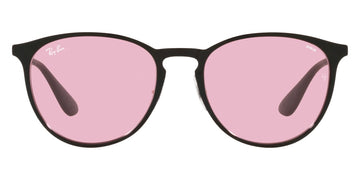 Ray-Ban® Erika Metal RB3539 RB3539 002/Q3 54 - Black with Evolve Photochromic Pink To Blue lenses Sunglasses