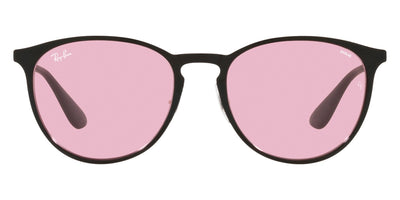 Ray-Ban® Erika Metal RB3539 RB3539 002/Q3 54 - Black with Evolve Photochromic Pink To Blue lenses Sunglasses