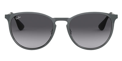 Ray-Ban® Erika Metal RB3539 RB3539 192/8G 54 - Metallic Gray with Light Gray Gradient Dark Gray lenses Sunglasses