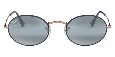 Ray-Ban® Oval RB3547 RB3547 003/T3 51 - Silver with Evolve Photochromic Gray To Violet lenses Sunglasses