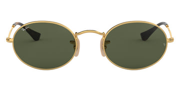 Ray-Ban® Oval RB3547N RB3547N 001 48 - Arista with G-15 Green lenses Sunglasses