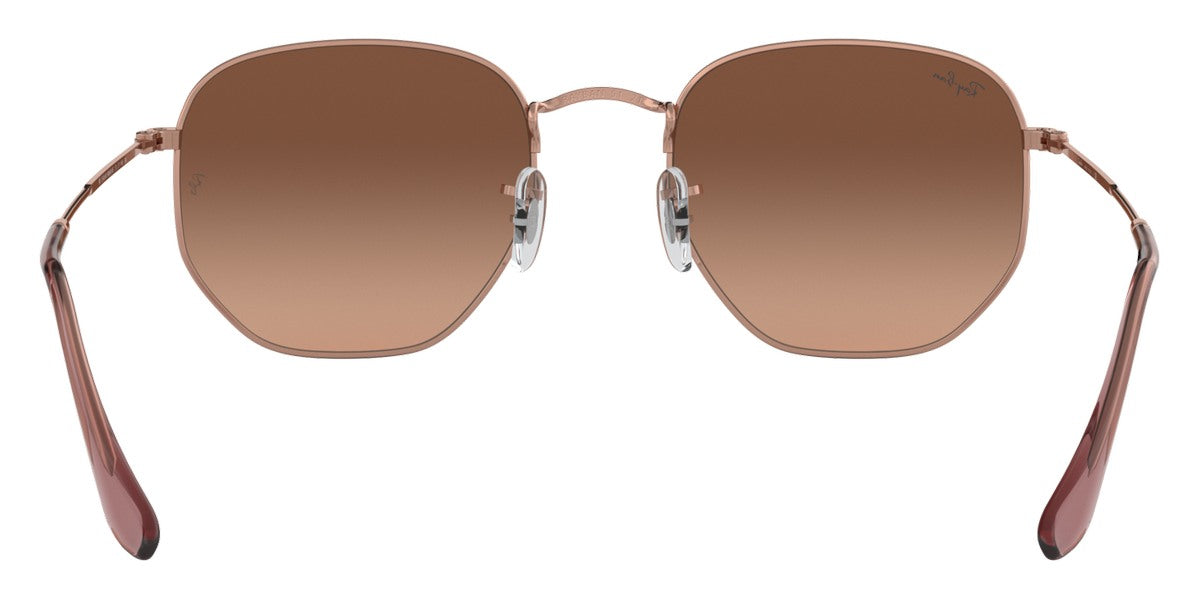 Ray-Ban® Hexagonal RB3548N RB3548N 91310X 54 - Copper with Evolve Light Pink lenses Sunglasses