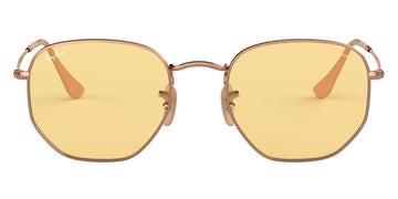 Ray-Ban® Hexagonal RB3548N RB3548N 9069A5 54 - Copper with Pink Gradient Brown lenses Sunglasses