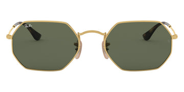 Ray-Ban® Octagonal RB3556N RB3556N 001 53 - Arista with G-15 Green lenses Sunglasses