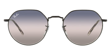 Ray-Ban® Jack RB3565 RB3565 001/86 53 - Arista with Blue Gradient Gray lenses Sunglasses