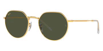 Ray-Ban® Jack RB3565 RB3565 001/GD 53 - Arista with Clear Gradient Blue lenses Sunglasses