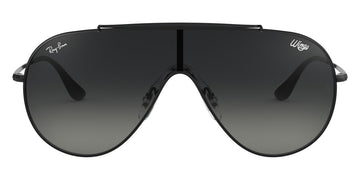 Ray-Ban® Wings RB3597 RB3597 002/11 33 - Black with Gray Gradient Dark Gray lenses Sunglasses