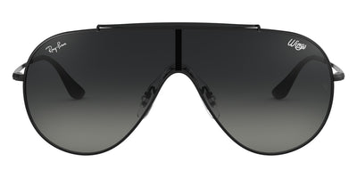 Ray-Ban® Wings RB3597 RB3597 002/11 33 - Black with Gray Gradient Dark Gray lenses Sunglasses