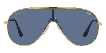 Ray-Ban® Wings RB3597 RB3597 924580 33 - Legend Gold with Dark Blue lenses Sunglasses