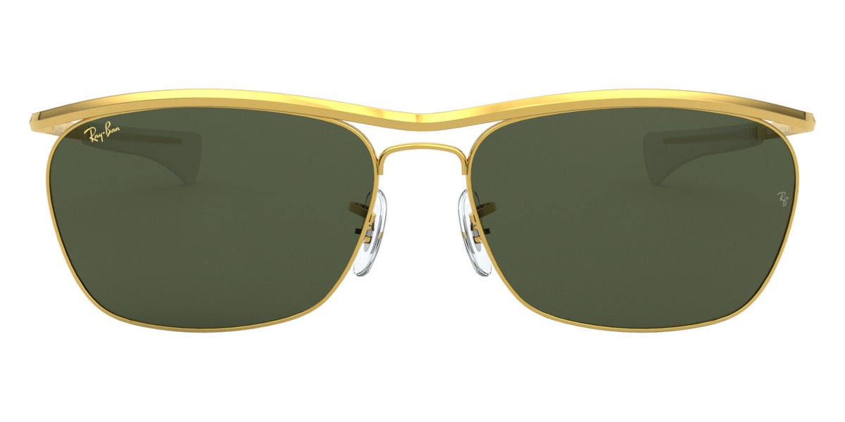 Ray-Ban® Olympian Ii Deluxe RB3619 RB3619 919631 60 - Legend Gold with G-15 Green lenses Sunglasses