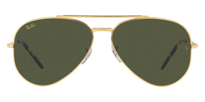 Ray-Ban® New Aviator RB3625 RB3625 9196G6 62 - Legend Gold with Polarized Clear Gradient Dark Blue lenses Sunglasses