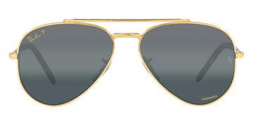 Ray-Ban® New Aviator RB3625 RB3625 9196G5 58 - Legend Gold with Polarized Clear Gradient Dark Brown lenses Sunglasses