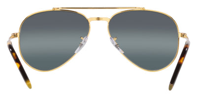 Ray-Ban® New Aviator RB3625 RB3625 003/R5 55 - Silver with Blue lenses Sunglasses