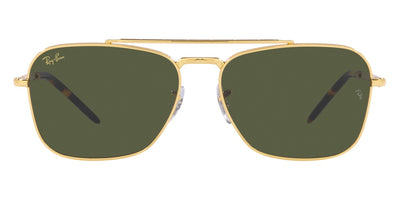 Ray-Ban® New Caravan RB3636 RB3636 9196G5 55 - Legend Gold with Polarized Clear Gradient Dark Brown lenses Sunglasses