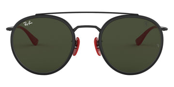 Ray-Ban® Ferrari RB3647M RB3647M F02831 51 - Black with G-15 Green lenses Sunglasses