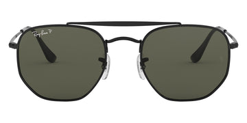 Ray-Ban® The Marshal RB3648 RB3648 002/71 54 - Black with Light Gray Gradient Dark Gray lenses Sunglasses