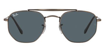 Ray-Ban® The Marshal RB3648 RB3648 001/3F 54 - Arista with Clear Gradient Blue lenses Sunglasses