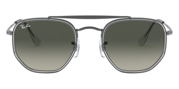 Ray-Ban® The Marshal Ii RB3648M RB3648M 004/71 52 - Gunmetal with Light Gray Gradient Dark Gray lenses Sunglasses