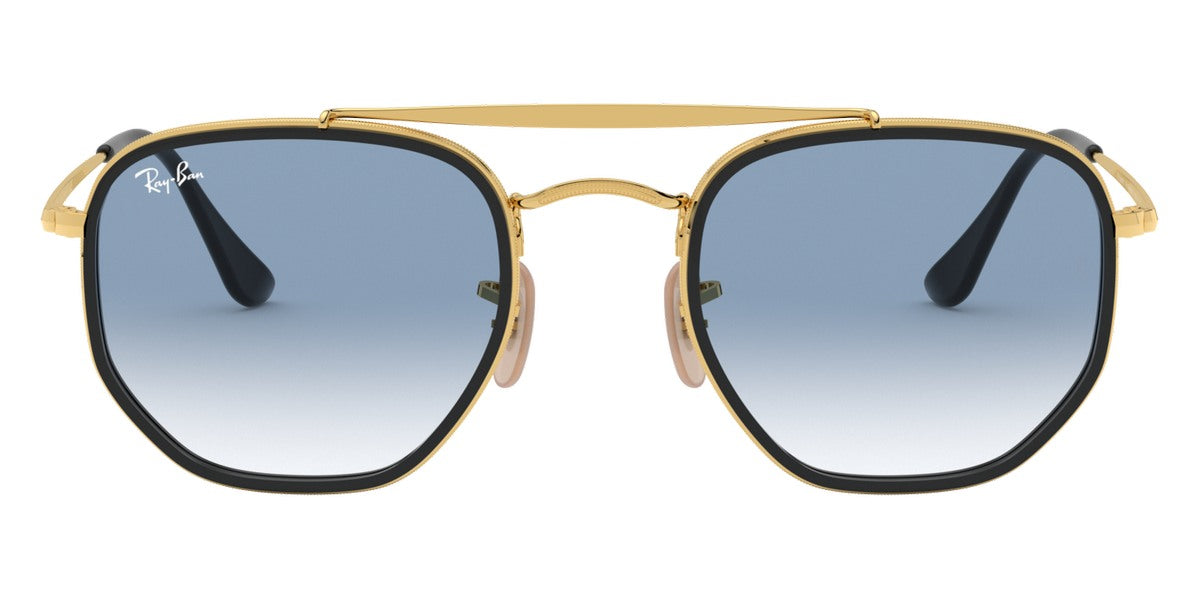 Ray-Ban® The Marshal Ii RB3648M RB3648M 91673F 52 - Arista with Clear Gradient Blue lenses Sunglasses