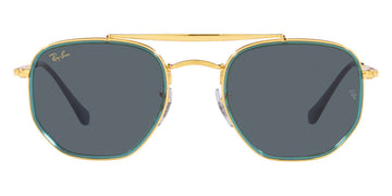 Ray-Ban® The Marshal Ii RB3648M RB3648M 9241R5 52 - Legend Gold with Blue lenses Sunglasses