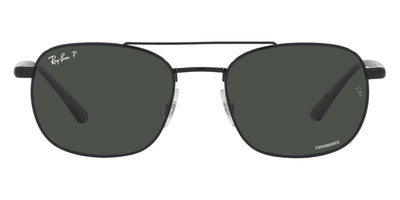 Ray-Ban® Chromance RB3670Ch RB3670CH 003/P1 54 - Silver with Polarized Dark Green lenses Sunglasses