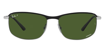 Ray-Ban® Chromance RB3671Ch RB3671CH 9203AN 60 - Brown On Gunmetal with Polarized Brown lenses Sunglasses