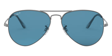 Ray-Ban® Aviator Metal Ii RB3689 RB3689 001/GE 62 - Arista with Pink Gradient Blue lenses Sunglasses