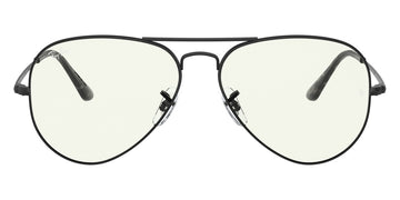 Ray-Ban® Aviator Metal Ii RB3689 RB3689 914831 55 - Black with G-15 Green lenses Sunglasses