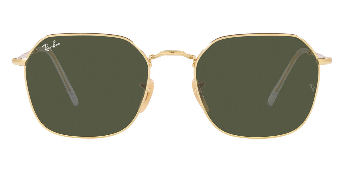 Ray-Ban® Jim RB3694 RB3694 001/31 53 - Arista with Green lenses Sunglasses