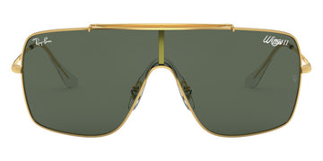 Ray-Ban® Wings Ii RB3697 RB3697 905071 35 - Arista with Dark Green lenses Sunglasses