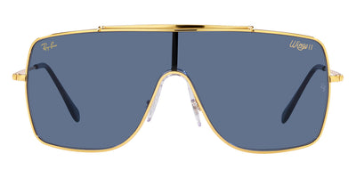 Ray-Ban® Wings Ii RB3697 RB3697 924580 35 - Legend Gold with Dark Blue lenses Sunglasses