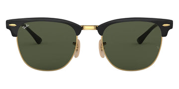 Ray-Ban® Clubmaster Metal RB3716 RB3716 187 51 - Black On Arista with G-15 Green lenses Sunglasses