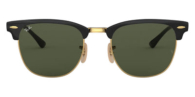 Ray-Ban® Clubmaster Metal RB3716 RB3716 187 51 - Black On Arista with G-15 Green lenses Sunglasses