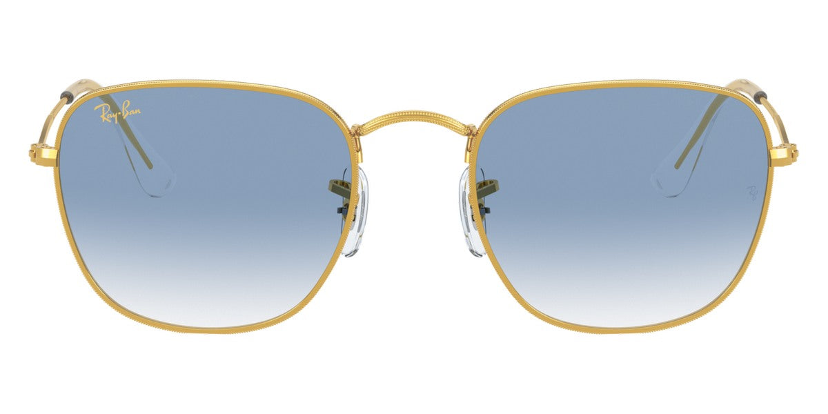 Ray-Ban® Frank RB3857 RB3857 919658 51 - Legend Gold with G-15 Green lenses Sunglasses