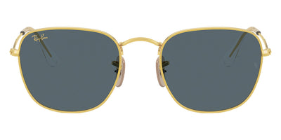 Ray-Ban® Frank RB3857 RB3857 919658 54 - Gold with Green Polarized lenses Sunglasses