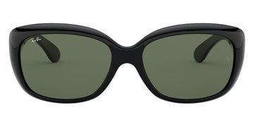 Ray-Ban® Jackie Ohh RB4101 RB4101 601 58 - Black with Dark Green lenses Sunglasses