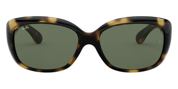 Ray-Ban® Jackie Ohh RB4101 RB4101 710 58 - Light Havana with Dark Green lenses Sunglasses