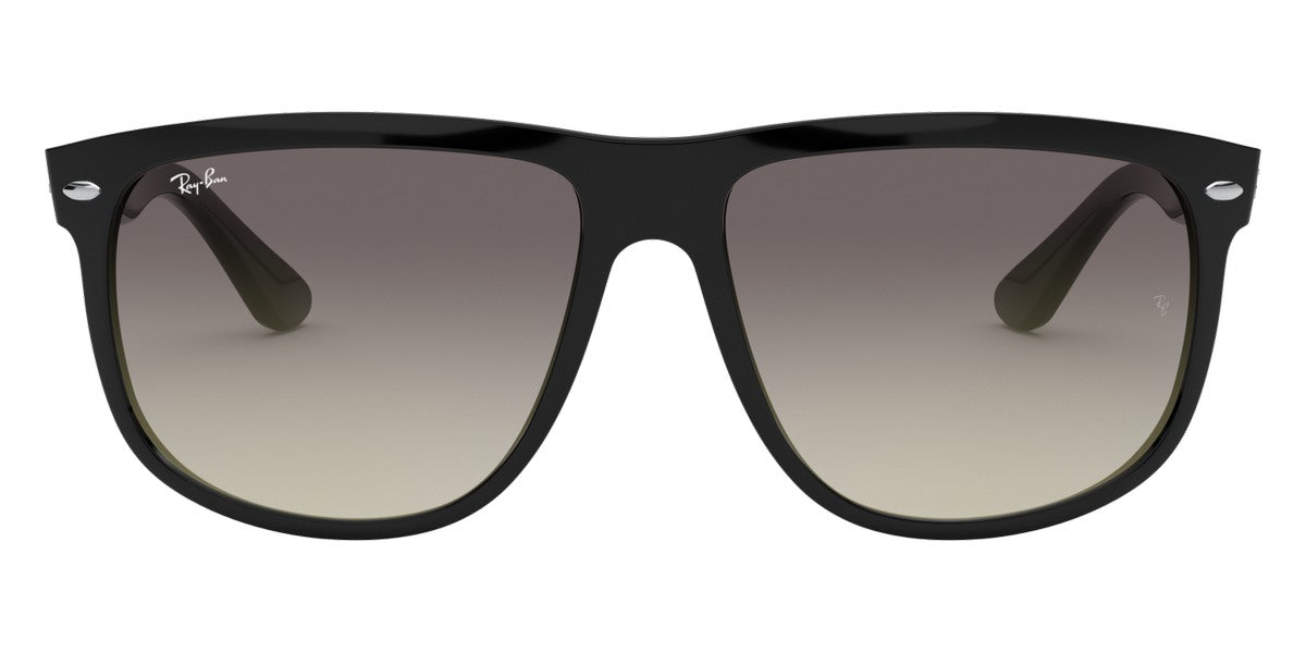 Ray-Ban® Boyfriend RB4147 RB4147 601/32 56 - Black with Gray Gradient Dark Gray lenses Sunglasses