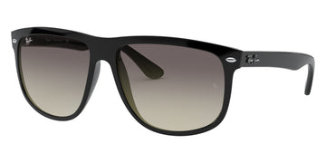 Ray-Ban® Boyfriend RB4147 RB4147 601/32 60 - Black with Gray Gradient Dark Gray lenses Sunglasses