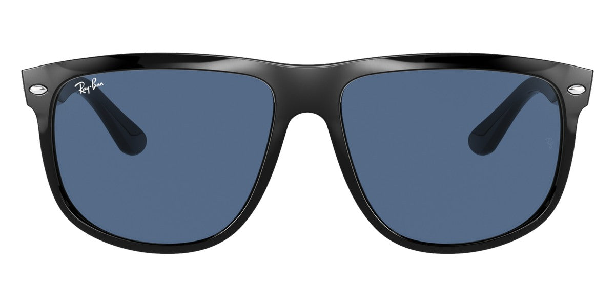 Ray-Ban® Boyfriend RB4147 RB4147 601/80 60 - Black with Dark Blue lenses Sunglasses