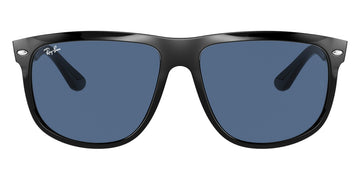 Ray-Ban® Boyfriend RB4147 RB4147 601/80 60 - Black with Dark Blue lenses Sunglasses