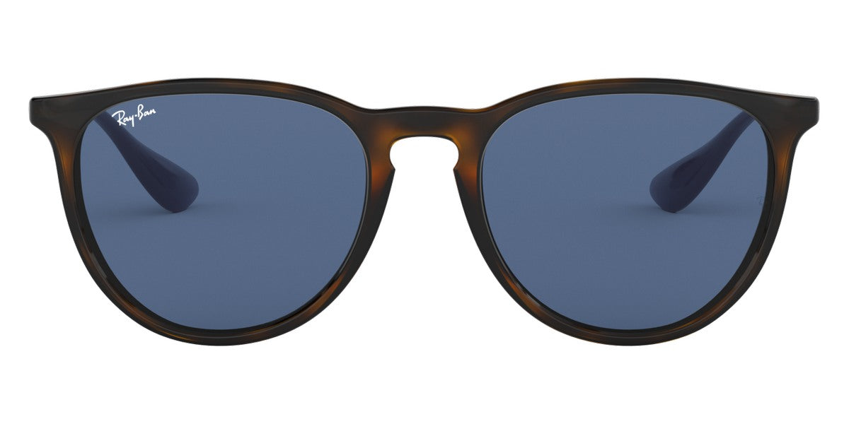 Ray-Ban® Erika RB4171 RB4171 639080 54 - Havana with Dark Blue lenses Sunglasses