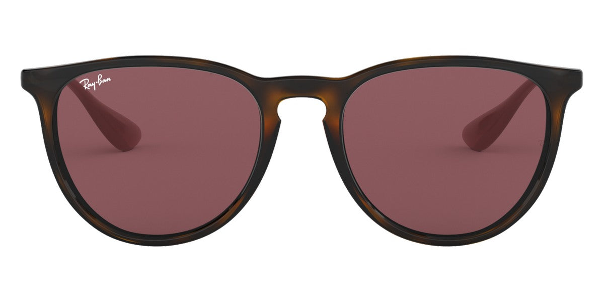 Ray-Ban® Erika RB4171 RB4171 639175 54 - Havana with Dark Violet lenses Sunglasses