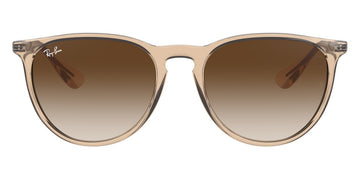 Ray-Ban® Erika RB4171 RB4171 651413 54 - Transparent Light Brown with Brown Gradient Dark Brown lenses Sunglasses