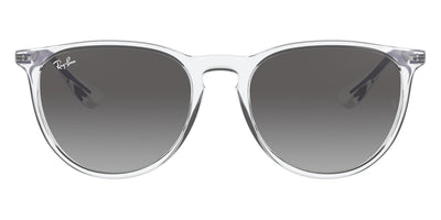 Ray-Ban® Erika RB4171 RB4171 651611 54 - Transparent with Light Gray Gradient Dark Gray lenses Sunglasses