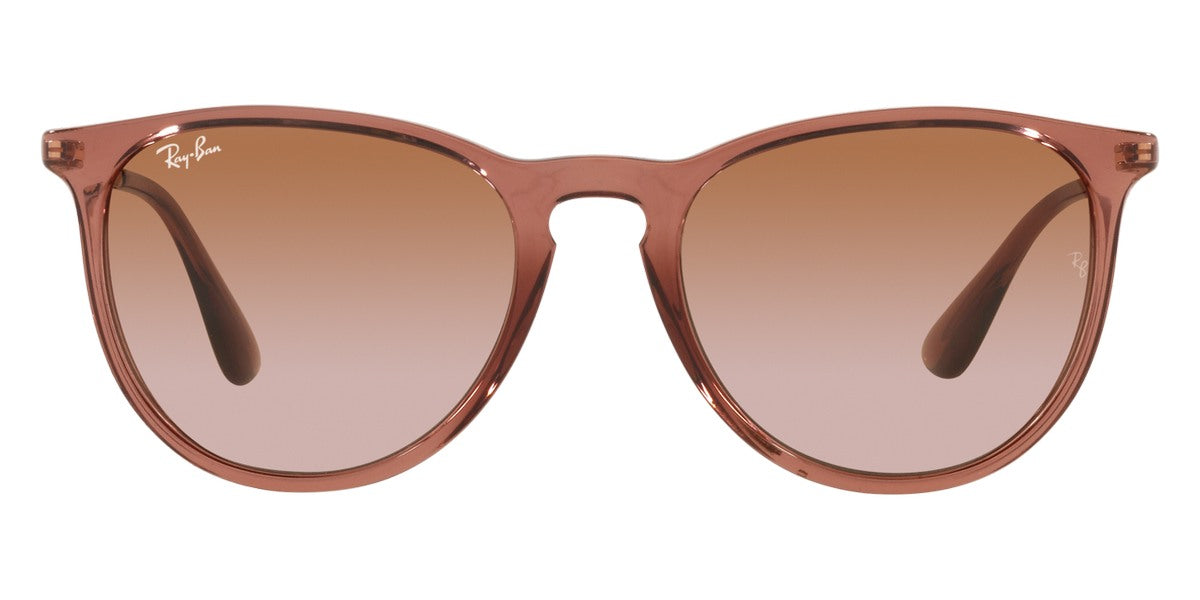 Ray-Ban® Erika RB4171 RB4171 659013 54 - Transparent Light Brown with Gradient Brown lenses Sunglasses