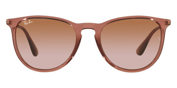 Ray-Ban® Erika RB4171 RB4171 659013 54 - Transparent Light Brown with Gradient Brown lenses Sunglasses